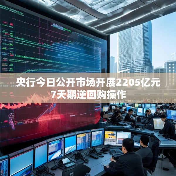 央行今日公开市场开展2205亿元7天期逆回购操作