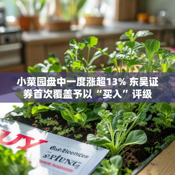 小菜园盘中一度涨超13% 东吴证券首次覆盖予以“买入”评级