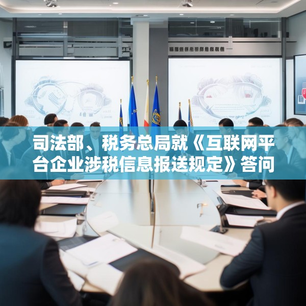 司法部、税务总局就《互联网平台企业涉税信息报送规定》答问