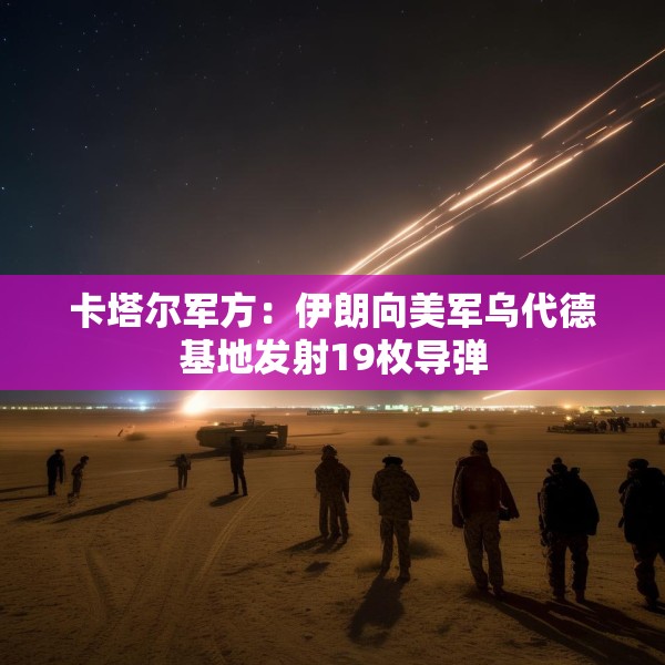 卡塔尔军方：伊朗向美军乌代德基地发射19枚导弹