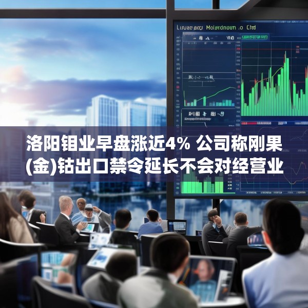 洛阳钼业早盘涨近4% 公司称刚果(金)钴出口禁令延长不会对经营业绩产生重大影响