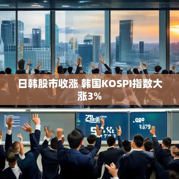 日韩股市收涨 韩国KOSPI指数大涨3%