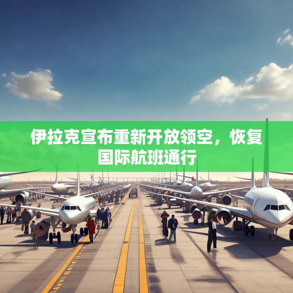 伊拉克宣布重新开放领空，恢复国际航班通行