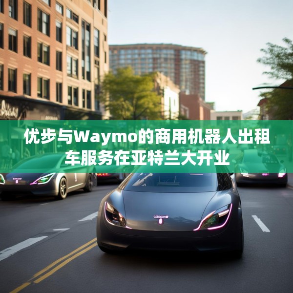 优步与Waymo的商用机器人出租车服务在亚特兰大开业