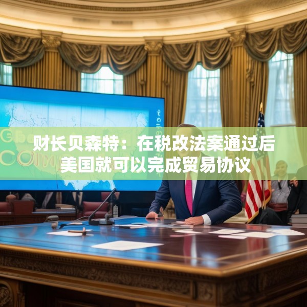 财长贝森特：在税改法案通过后 美国就可以完成贸易协议