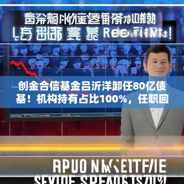 创金合信基金吕沂洋卸任80亿债基！机构持有占比100%，任职回报达14%