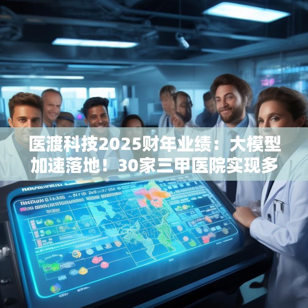 医渡科技2025财年业绩：大模型加速落地！30家三甲医院实现多场景突破