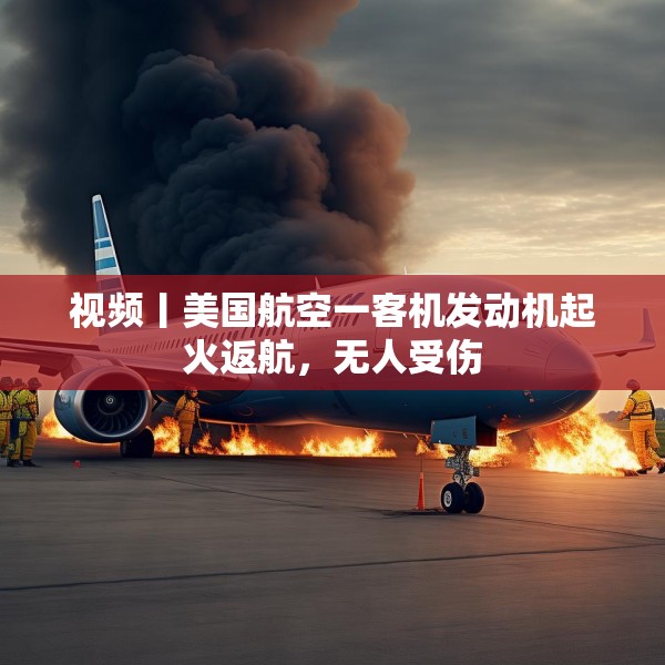 视频丨美国航空一客机发动机起火返航，无人受伤