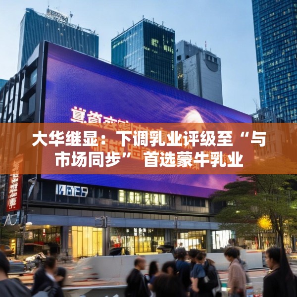 大华继显：下调乳业评级至“与市场同步” 首选蒙牛乳业