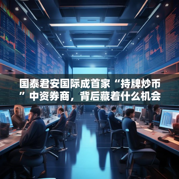 国泰君安国际成首家“持牌炒币”中资券商，背后藏着什么机会？
