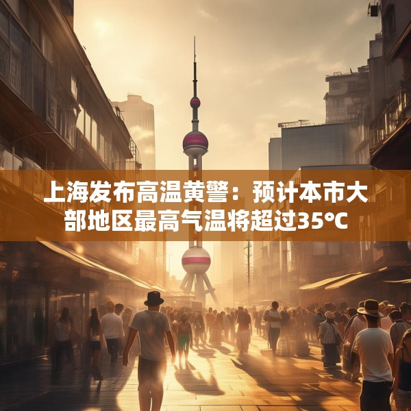 上海发布高温黄警：预计本市大部地区最高气温将超过35℃