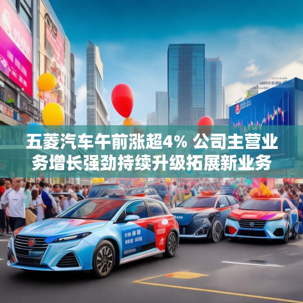 五菱汽车午前涨超4% 公司主营业务增长强劲持续升级拓展新业务