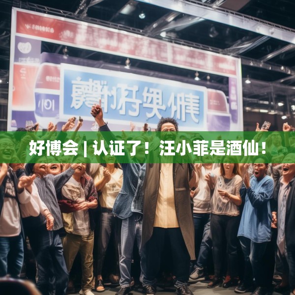 好博会 | 认证了！汪小菲是酒仙！