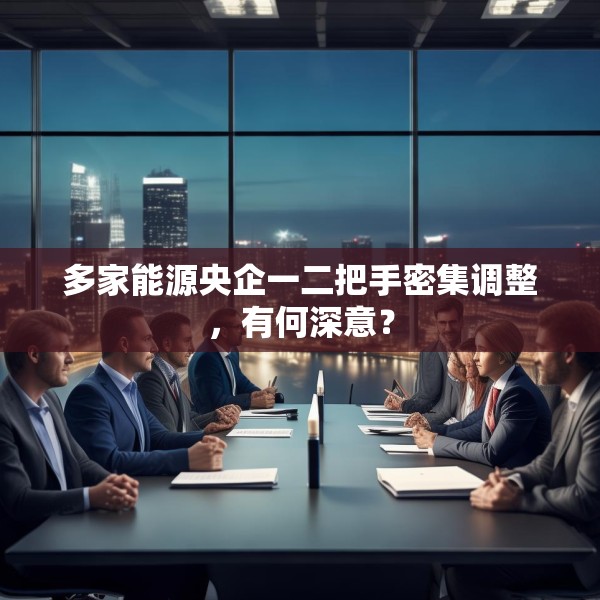 多家能源央企一二把手密集调整，有何深意？