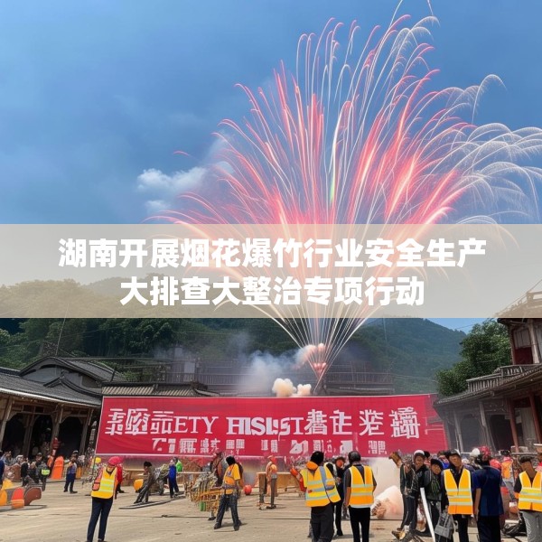 湖南开展烟花爆竹行业安全生产大排查大整治专项行动