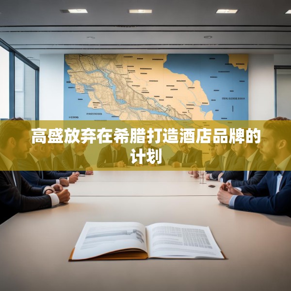 高盛放弃在希腊打造酒店品牌的计划