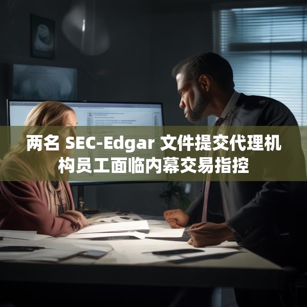 两名 SEC-Edgar 文件提交代理机构员工面临内幕交易指控