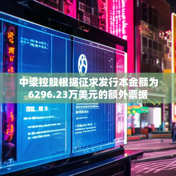 中梁控股根据征求发行本金额为6296.23万美元的额外票据