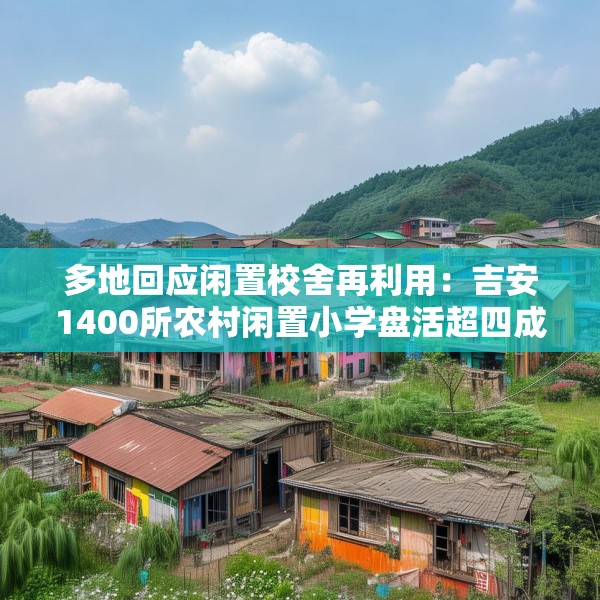 多地回应闲置校舍再利用：吉安1400所农村闲置小学盘活超四成