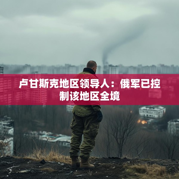 卢甘斯克地区领导人：俄军已控制该地区全境