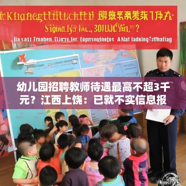 幼儿园招聘教师待遇最高不超3千元？江西上饶：已就不实信息报案