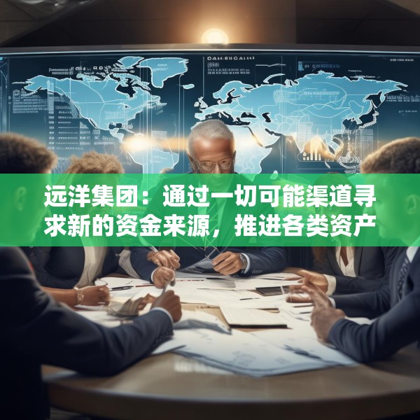 远洋集团：通过一切可能渠道寻求新的资金来源，推进各类资产处置