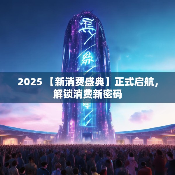 2025 【新消费盛典】正式启航，解锁消费新密码