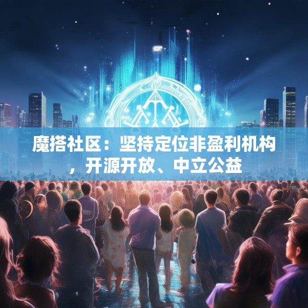 魔搭社区：坚持定位非盈利机构，开源开放、中立公益
