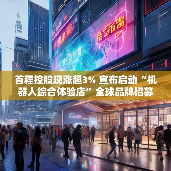 首程控股现涨超3% 宣布启动“机器人综合体验店”全球品牌招募计划