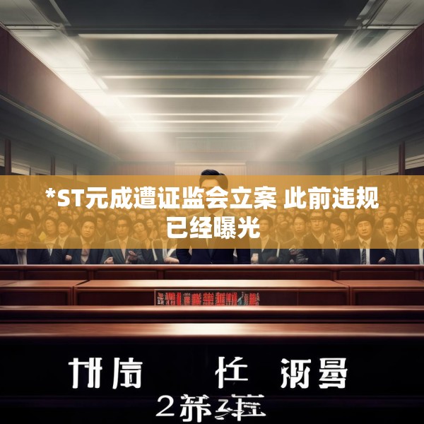 *ST元成遭证监会立案 此前违规已经曝光
