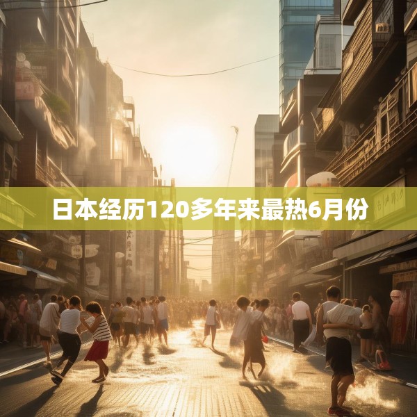 日本经历120多年来最热6月份