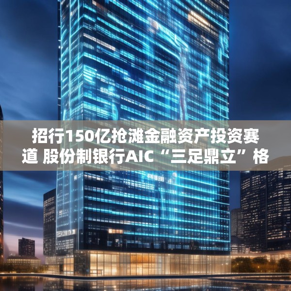 招行150亿抢滩金融资产投资赛道 股份制银行AIC“三足鼎立”格局成型