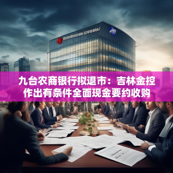 九台农商银行拟退市：吉林金控作出有条件全面现金要约收购