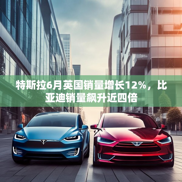 特斯拉6月英国销量增长12%，比亚迪销量飙升近四倍