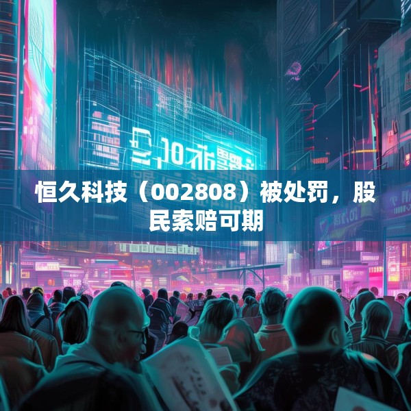 恒久科技（002808）被处罚，股民索赔可期