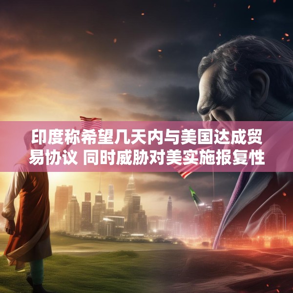 印度称希望几天内与美国达成贸易协议 同时威胁对美实施报复性关税