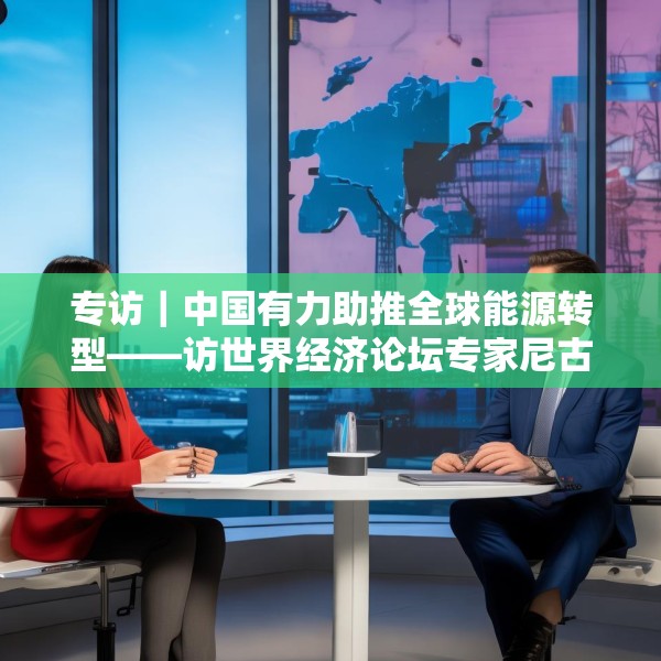 专访｜中国有力助推全球能源转型——访世界经济论坛专家尼古拉斯·瓦格纳