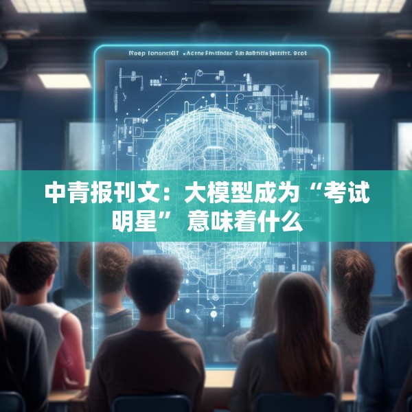 中青报刊文：大模型成为“考试明星” 意味着什么