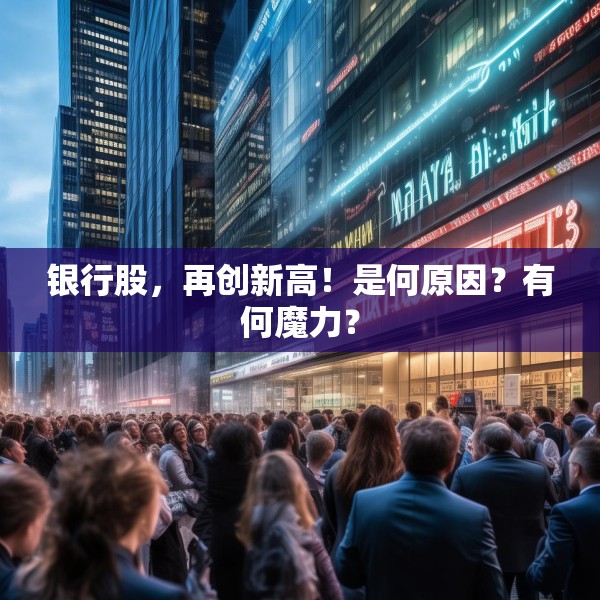 银行股，再创新高！是何原因？有何魔力？