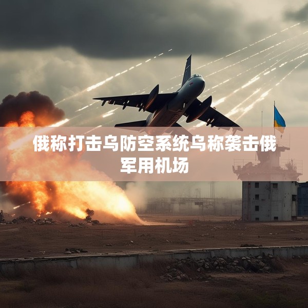俄称打击乌防空系统乌称袭击俄军用机场