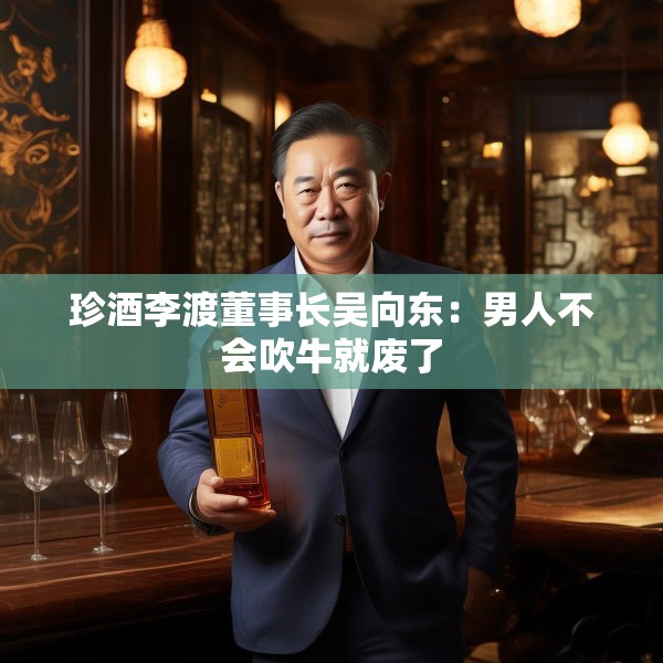 珍酒李渡董事长吴向东：男人不会吹牛就废了