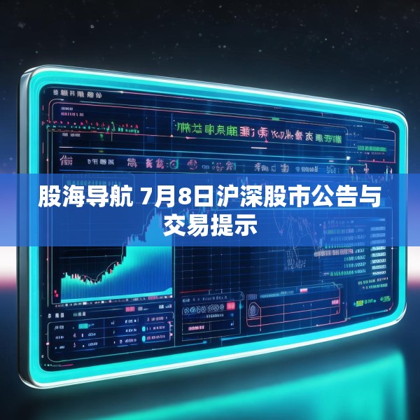 股海导航 7月8日沪深股市公告与交易提示