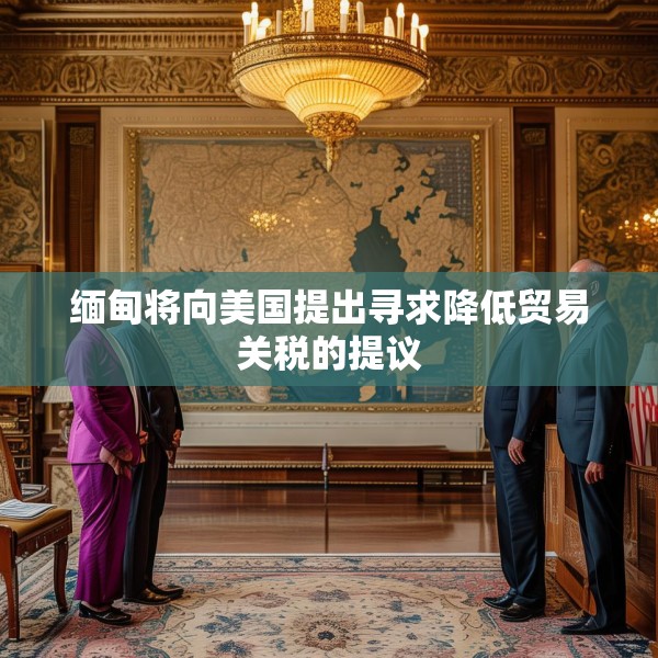 缅甸将向美国提出寻求降低贸易关税的提议
