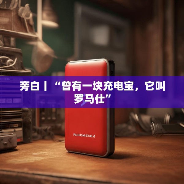 旁白丨“曾有一块充电宝，它叫罗马仕”