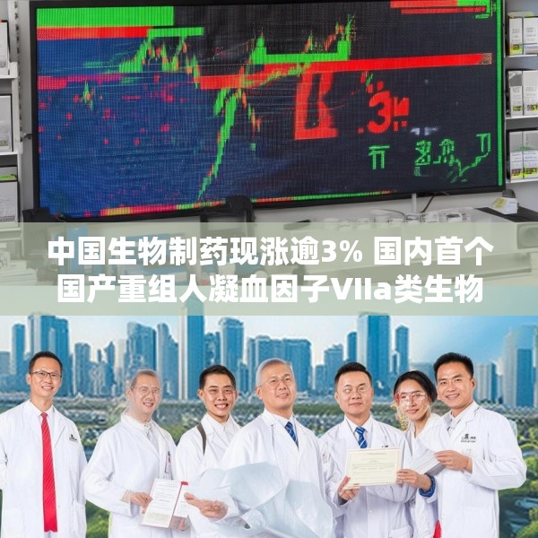 中国生物制药现涨逾3% 国内首个国产重组人凝血因子VIIa类生物制品安启新®获批上市