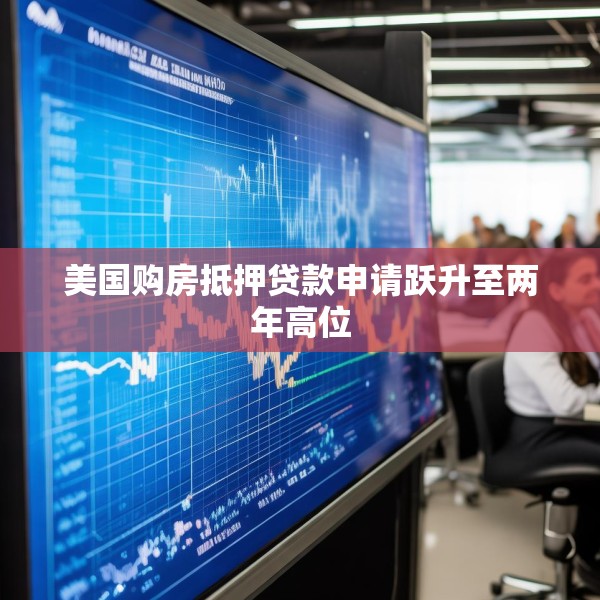 美国购房抵押贷款申请跃升至两年高位