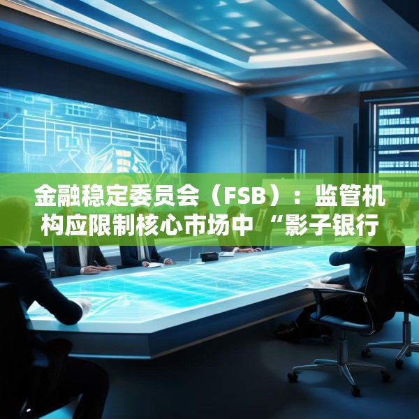 金融稳定委员会（FSB）：监管机构应限制核心市场中 “影子银行” 的杠杆率