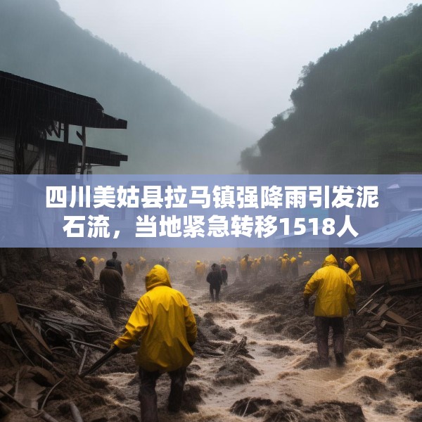 四川美姑县拉马镇强降雨引发泥石流，当地紧急转移1518人