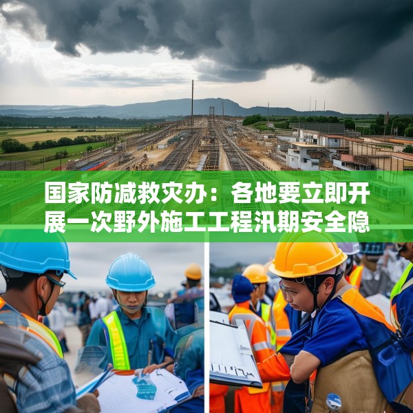 国家防减救灾办：各地要立即开展一次野外施工工程汛期安全隐患大检查