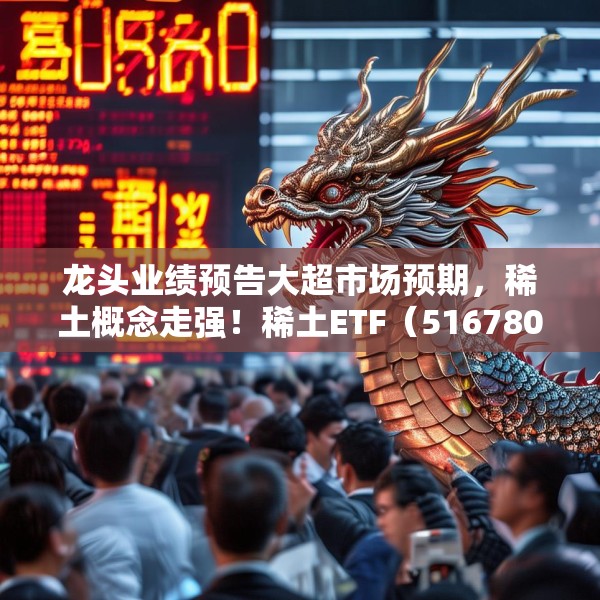 龙头业绩预告大超市场预期，稀土概念走强！稀土ETF（516780）成交放量，配置价值或凸显